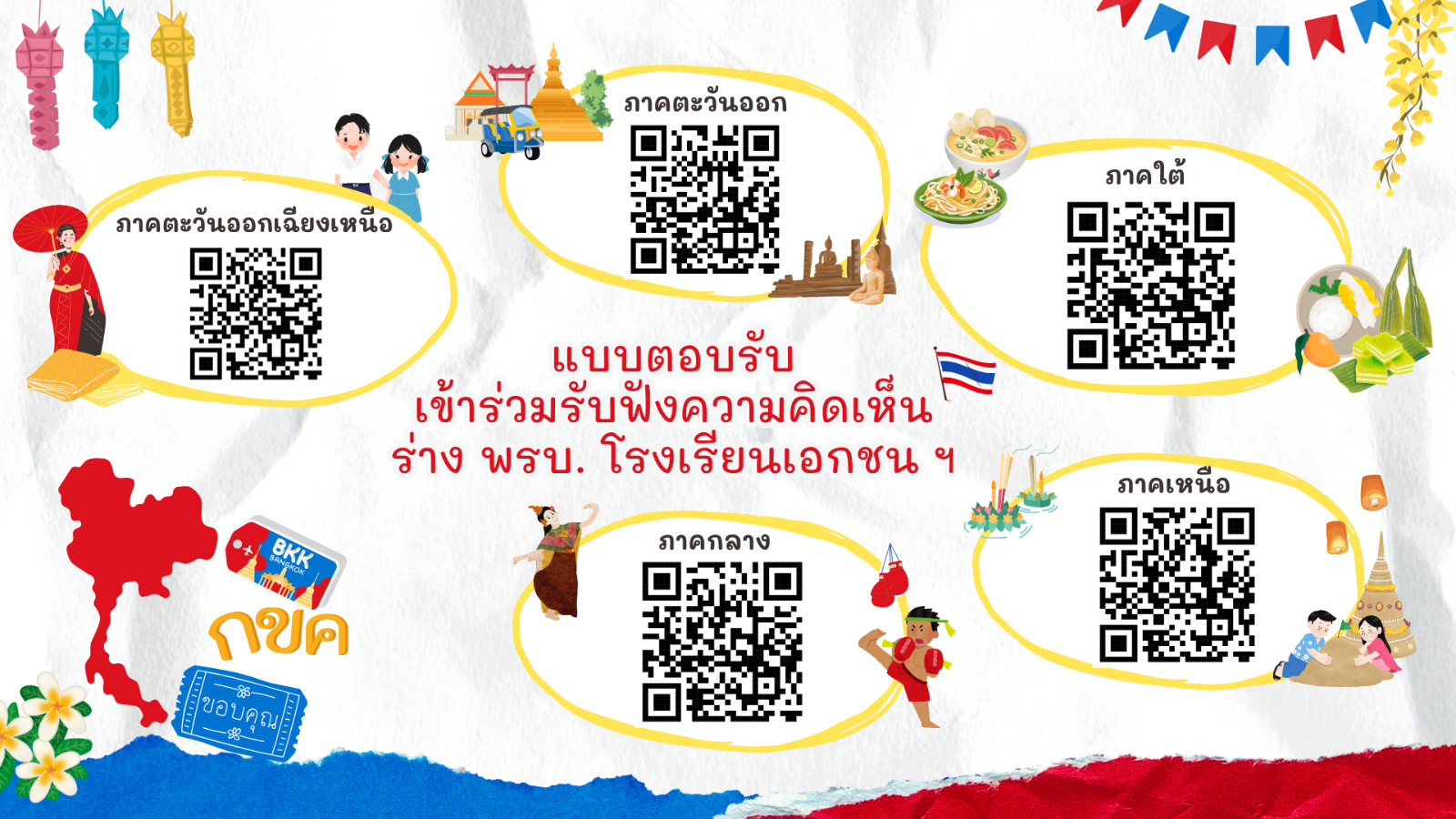 ด่วนที่สุด !!! ขอเชิญเข้าร่วมประชุมรับฟังความคิดเห็นร่างพระราชบัญญัติโรงเรียนเอกชน (ฉบับที่ ..) พ.ศ. ....